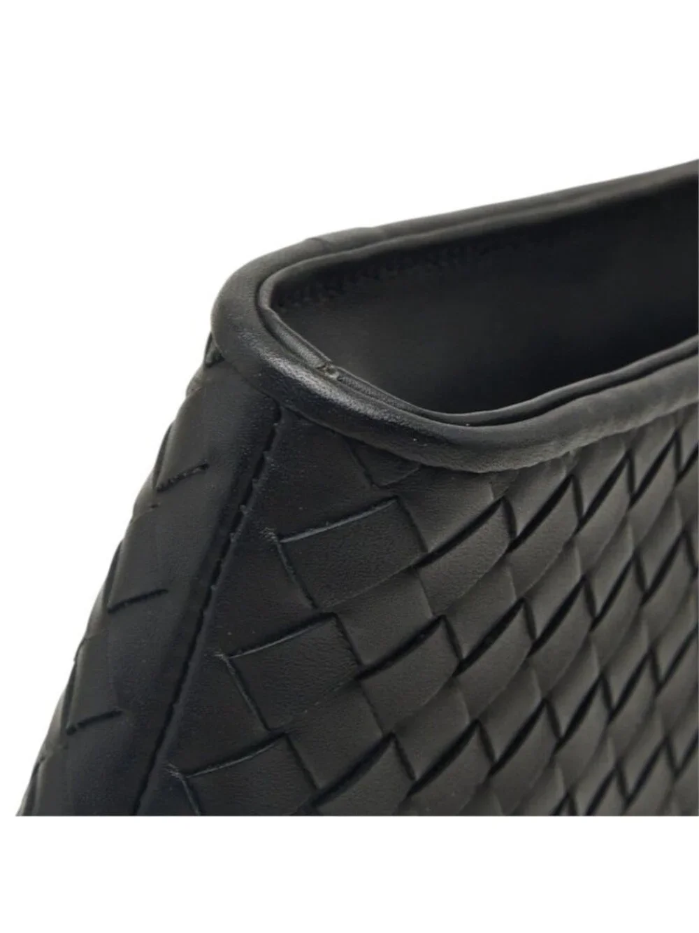 Bottega Veneta Intrecciato Clutch Black Leather